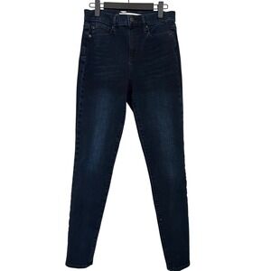 Gap True Skinny Super High Rise Jeans Dark Wash Women's Size 27R